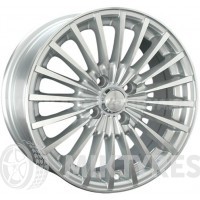 LS Wheels LS222 6.5x15 4x100 ET 45 Dia 73.1 (Silver)
